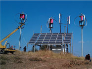 Maglev Vawt Wind Solar Hybrid Power System For Remote Area Telecom Station