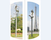 Maglev Turbines Wind Solar Hybrid Street Light System with Single Arm